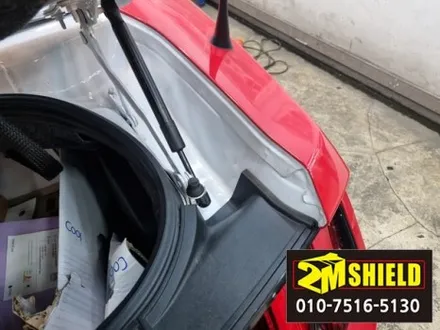 머스탱 전체랩핑 제거 원복 레드에서 화이트로 / 부산 사상구
