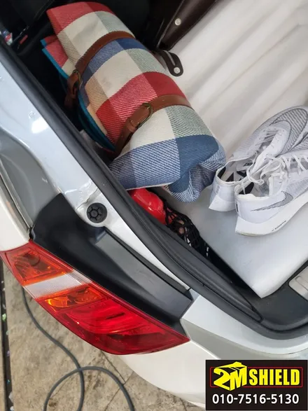 BMW X3 손상된 부분 랩핑 작업 및 디테일링 세차까지 / 부산 사상구