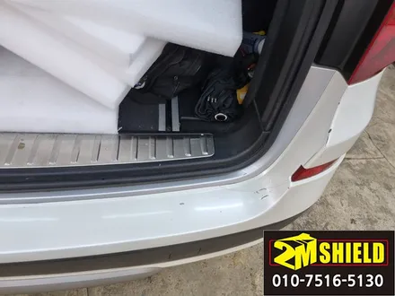 BMW X3 손상된 부분 랩핑 작업 및 디테일링 세차까지 / 부산 사상구