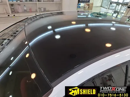 신형 아반떼 cn7 루프스킨 시공 작업 3m2080 / 부산 사상구