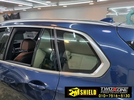 BMW X5 크롬죽이기 루프몰딩 윈도우크롬몰딩 사이드미러 랩핑 / 부산 사상구
