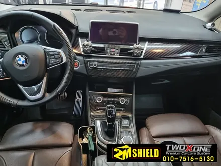 bmw 2시리즈 액티브 투어러 실내 랩핑 입체카본 / 부산 사상구