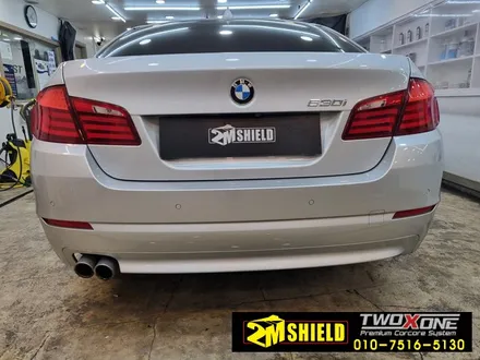 BMW 5시리즈 F바디 루프스킨 크롬죽이기 디퓨저 랩핑 / 부산 사상구
