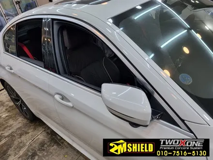 BMW 5시리즈 530e 윈도우몰딩 크롬죽이기 랩핑 / 부산 사상구
