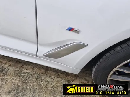 BMW 5시리즈 G30 사이드미러 휀더 가니쉬 랩핑 / 부산 사상구