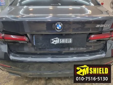 bmw 5시리즈 g30 전체 크롬몰딩 랩핑 크롬죽이기 작업 / 부산 사상구