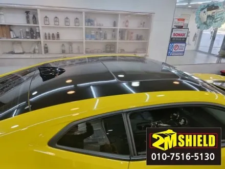 카마로는 루프스킨이 잘 어울리는 차량이죠. 부산 투엠쉴드 / 부산 사상구