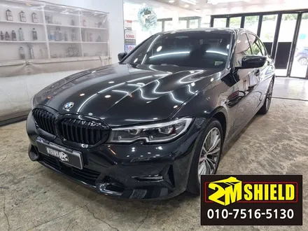 크롬죽이기 랩핑 단골 차종 bmw 3시리즈 그릴은 교체 / 부산 사상구