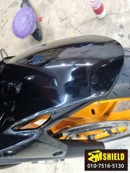 혼다 CBR 300R 오토바이 전체 데칼 제거 및 부분 랩핑 작업 / 부산 사상구