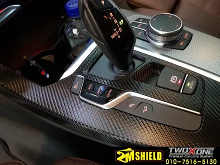 BMW X3(G1) 실내 하이그로시 카본 랩핑 / 부산 사상구