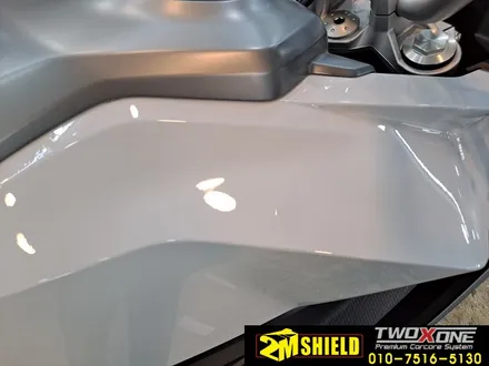 BMW 모토라드 오토바이 F900XR 카울 PPF필름 작업 / 부산 사상구