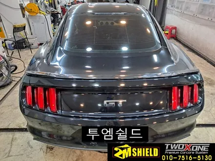 머스탱 GT 6세대 광각미러 설치 레이싱라인 데칼 작업 / 부산 사상구