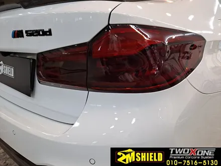 BMW 5시리즈 테일램프 라이트 필름 시공하기 / 부산 사상구