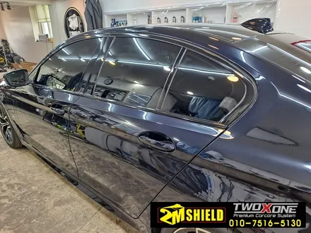 BMW 530E 크롬죽이기 랩핑작업 / 부산 사상구
