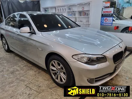 BMW 5시리즈 F바디 루프스킨 크롬죽이기 디퓨저 랩핑 / 부산 사상구