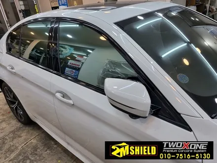 BMW 5시리즈 530e 윈도우몰딩 크롬죽이기 랩핑 / 부산 사상구