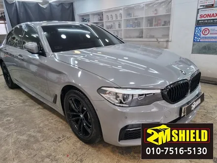 5시리즈 bmw 520d 애쉬그레이 전체 랩핑 잘 어울려요 / 부산 사상구