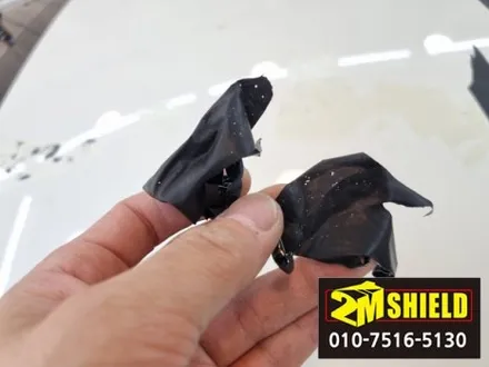 오늘도 루프스킨 제거하고 다시 시공하는 작업이네요. / 부산 사상구