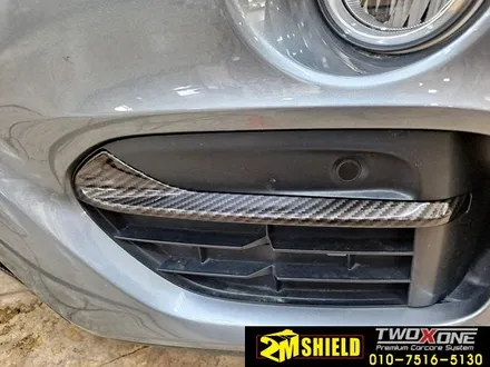 BMW X6 크롬죽이기 부분 랩핑 카본필름 / 부산 사상구