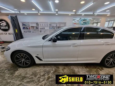 BMW 5시리즈 G30 사이드미러 휀더 가니쉬 랩핑 / 부산 사상구