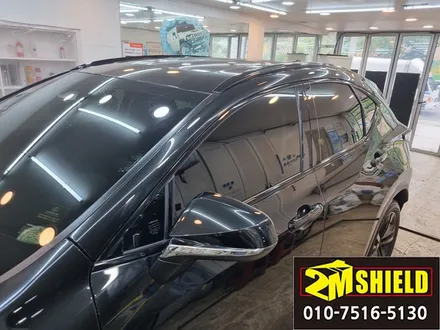렉서스 NX300H 루프몰딩 윈도우몰딩 크롬죽이기 랩핑 / 부산 사상구