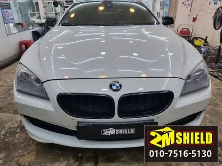 BMW 6시리즈 윈도우 몰딩 크롬죽이기 랩핑 작업 외 / 부산 사상구
