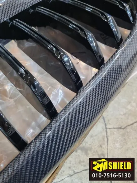 bmw 5시리즈 g30 전체 크롬몰딩 랩핑 크롬죽이기 작업 / 부산 사상구