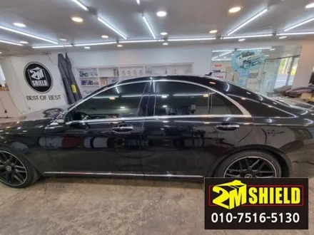 벤츠 S클래스 w222 ppf생활보호 윈도우몰딩 크롬죽이기 랩핑 / 부산 사상구