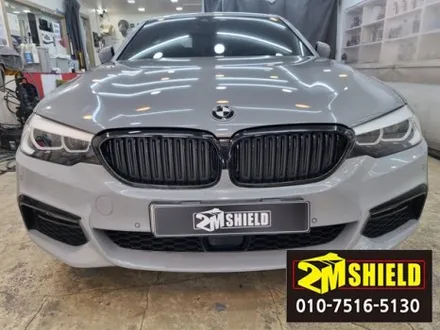 5시리즈 bmw 520d 애쉬그레이 전체 랩핑 잘 어울려요 / 부산 사상구