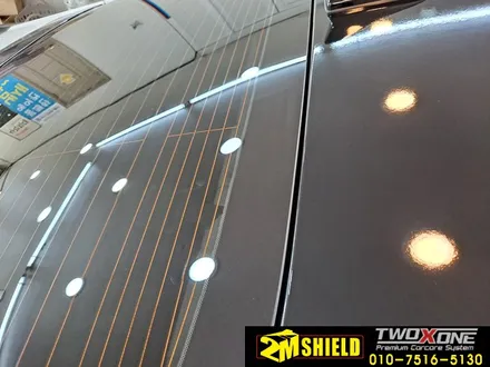 신형 아반떼 cn7 루프스킨 시공 작업 3m2080 / 부산 사상구