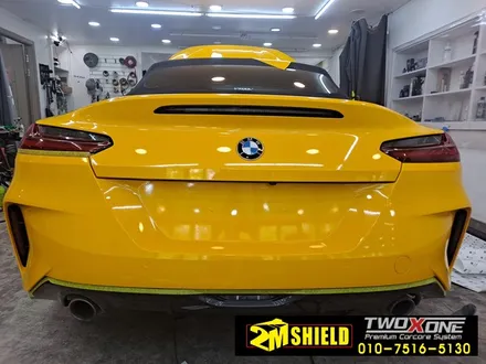 부산자동차랩핑 bmw Z4 전체 랩핑 투엠쉴드 / 부산 사상구