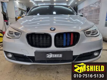 BMW 5GT 크롬죽이기 랩핑 윈도우몰딩 안개등커버 / 부산 사상구