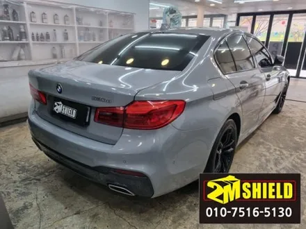 5시리즈 bmw 520d 애쉬그레이 전체 랩핑 잘 어울려요 / 부산 사상구