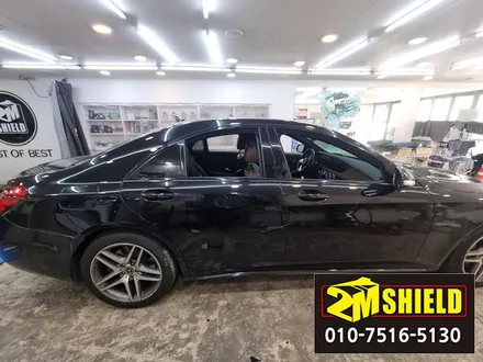 벤츠 s클래스 물때제거 용도의 크롬죽이기 랩핑. 멋도 살립니다. / 부산 사상구