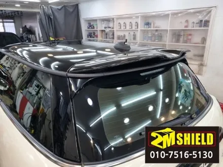 BMW 미니 쿠퍼 JCW 루프스킨으로 두껑 색깔바꾸기 랩핑 / 부산 사상구