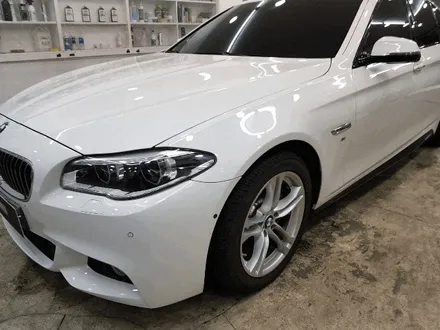 BMW 5시리즈 사이드 M데칼 작업이에요 / 부산 사상구