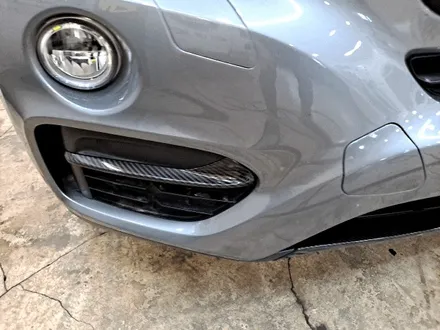 BMW X6 크롬죽이기 부분 랩핑 카본필름 / 부산 사상구