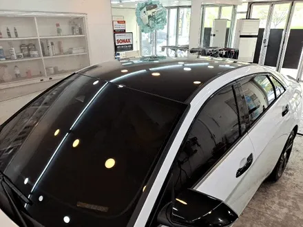 신형 아반떼 cn7 루프스킨 시공 작업 3m2080 / 부산 사상구