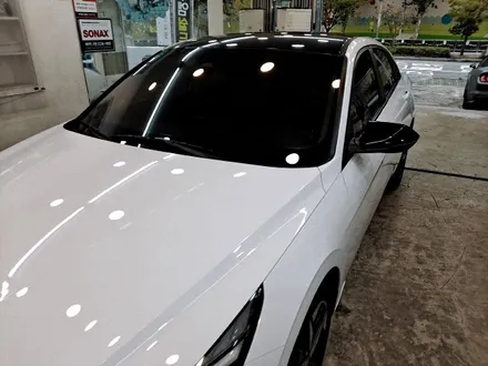 부산 루프스킨 아반떼 cn7 사이드미러커버 교체까지 / 부산 사상구