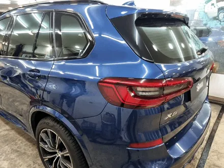 BMW X5 크롬죽이기 루프몰딩 윈도우크롬몰딩 사이드미러 랩핑 / 부산 사상구