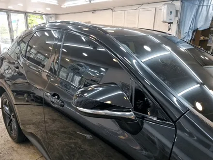 렉서스 NX300H 루프몰딩 윈도우몰딩 크롬죽이기 랩핑 / 부산 사상구
