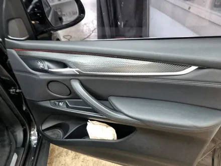 bmw X5 실내 랩핑 우드에서 카본으로 바꾸기 / 부산 사상구