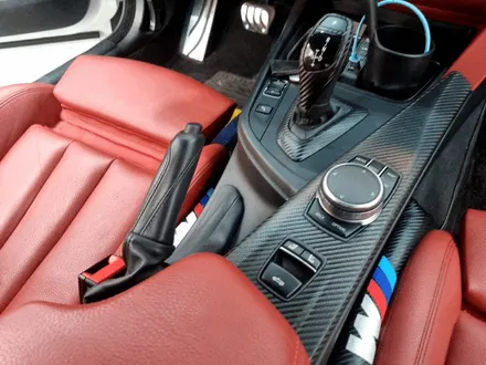 bmw 4시리즈 컨버터블 실내 랩핑 알루미늄에서 카본으로 / 부산 사상구