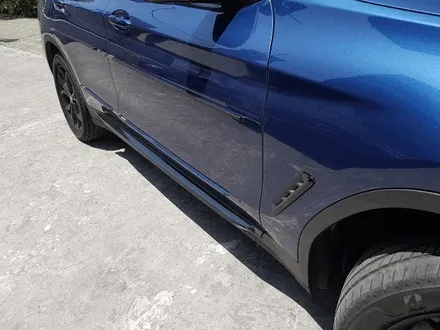 BMW X3 크롬죽이기 부분 랩핑 하자구요 / 부산 사상구