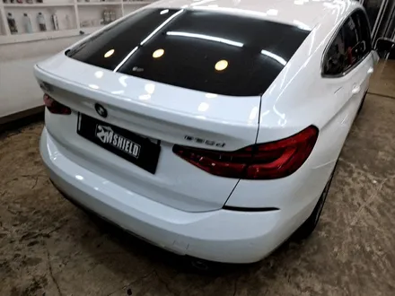 부산 자동차 전체 랩핑 BMW 6GT 화이트 제거 후 다시 재시공 / 부산 사상구