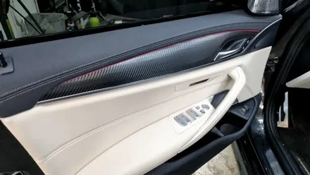 BMW m550i 5시리즈 부산 실내랩핑 / 부산 사상구