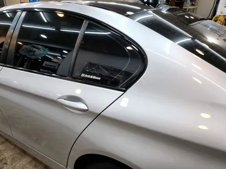 BMW 5시리즈 F바디 루프스킨 크롬죽이기 디퓨저 랩핑 / 부산 사상구