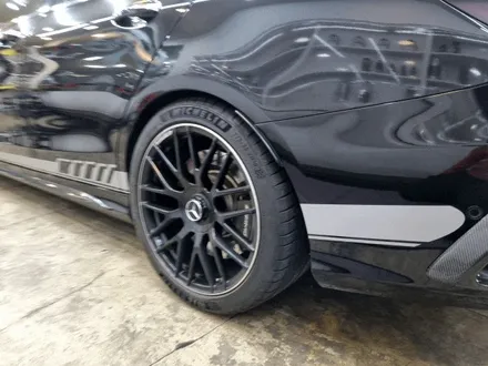 벤츠 C클래스 C63AMG 사이드 데칼 작업 / 부산 사상구
