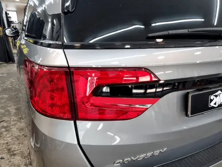 혼다 오딧세이 전체 크롬죽이기 랩핑 크롬몰딩 전부다~ / 부산 사상구