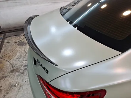 벤츠 CLA 45 AMG 전체 랩핑 사틴 카키그린 / 부산 사상구